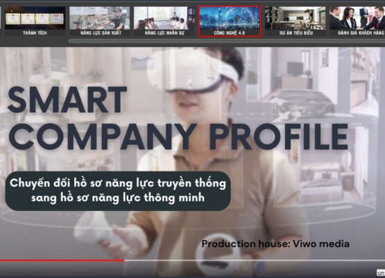 THIẾT KẾ HỒ SƠ NĂNG LỰC CÔNG TY THÔNG MINH ( SMART COMPANY PROFILE)